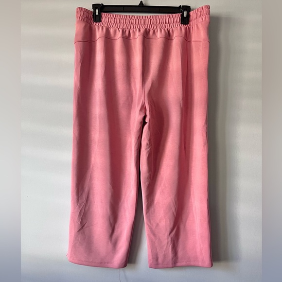 Member's Mark Women's Sandwash Crop Pant Rose Pink Size XXL - Picture 4 of 5